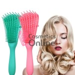 Perie lata pentru descurcat parul cret ajustabila PDG01AA Turcoaz